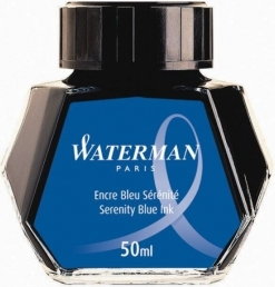 Waterman Atrament w butelce - kolor niebieski 50 ml S0110720