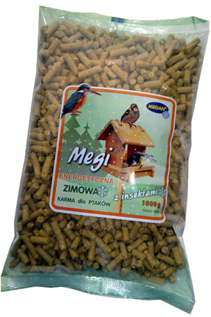 Megan Megi Karma zimowa z insektami 1kg