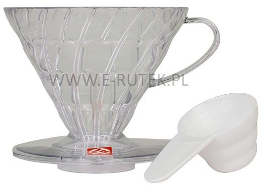 Hario plastikowy Drip V60-03 - Clear VD-03T (VD-02T)