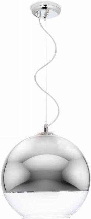Redlux Beau Monde R10516 lampa wisząca chrom/ transparent 1 x 60W E27