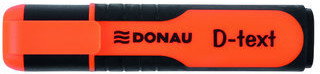 Donau . Zakreślacz fluorescencyjny D-Text, 1-5mm (linia) - pomarańczowy