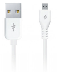 Фото - Кабель TTEC Kabel USB-A - micro USB 1.3 m  biały 