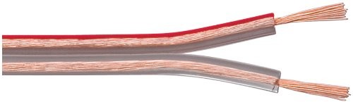 Wentronic LSK 2 X 1.5 przewód głośnikowy 50 m rolka (przekrój 2 X 1,5 MM) przezroczysty 15128-GB