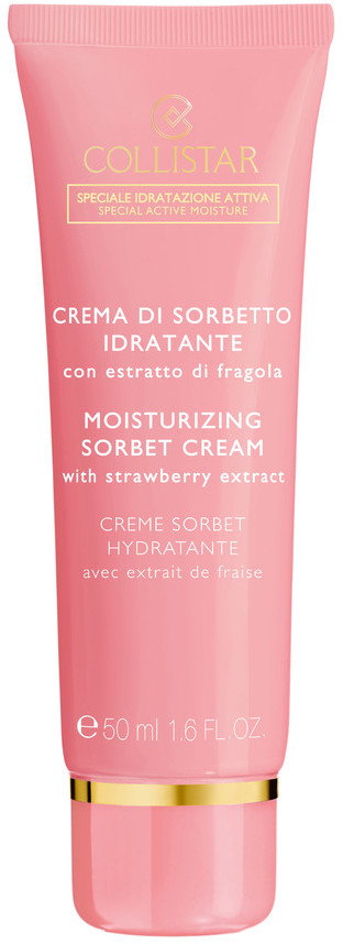 Collistar Moisturizing Sorbet Cream With Strawbery Extracts Krem Sorbetowy z wyciągiem z Truskawek 50ml