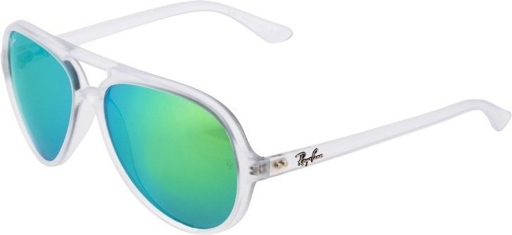 Ray Ban AVIATOR Okulary przeciwsłoneczne rot/silberfarben 0RB3025