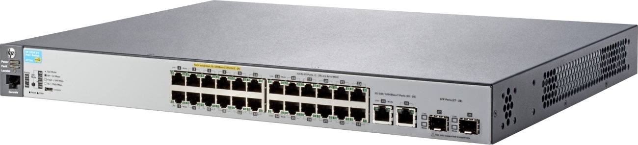 Hewlett-Packard 2530-24-PoE+ Switch J9779A