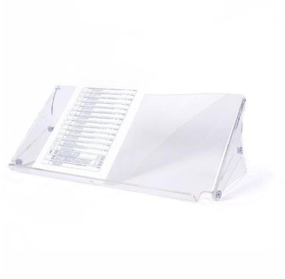 Dataflex 49.400 Addit deska z klipsem na dokumenty, regulacja wysokości 136  206 MM w 6 krokach, przezroczysty 49.400