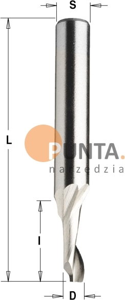 CMT FREZ SPIRALNY DO ALUMINIUM 188.061.51