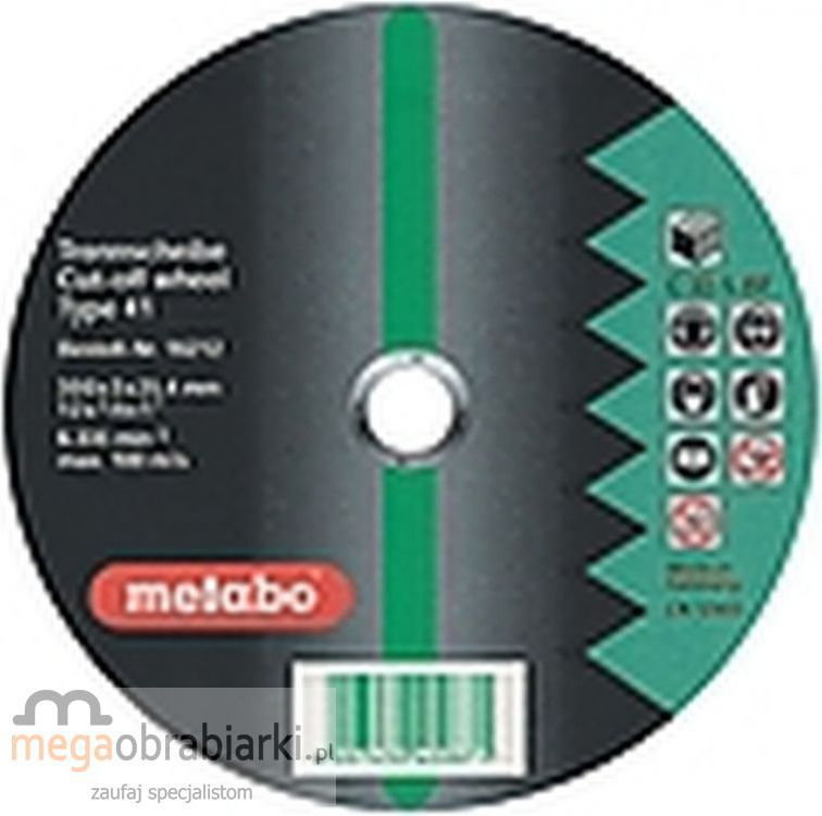 Metabo tarcza tnąca do kamienia 300 mm (10 szt) Flexiamant Super C 30-S (616212000)