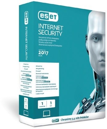 Фото - Програмне забезпечення Eset Internet Security  | 1 urządzenie 1 rok | Najnowsza licencja, nat  2021