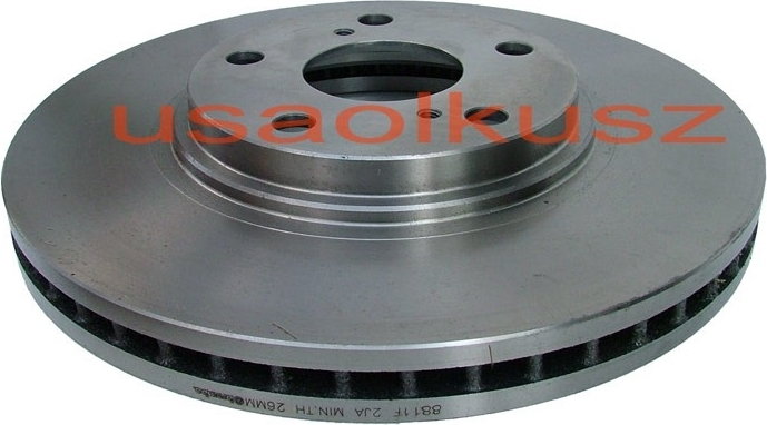 BREMBO Przednia wentylowana tarcza hamulcowa Lexus ES300 2002-2003 !!!