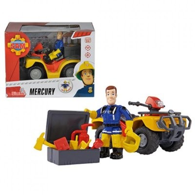 Simba Strażak Sam Quad Mercury z figurką 109257657038