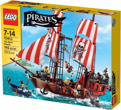 LEGO Piraci Statek Piaratów Zaginiony skarb 70413