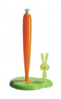 Alessi Stojak na ręcznik papierowy Bunny & Carrot ASG42 HGR