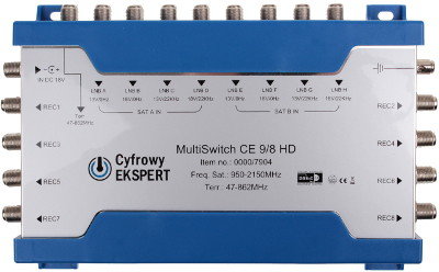 Technisat MULTISWITCH CE 9/8 MULTISWITCH 9/8 CE