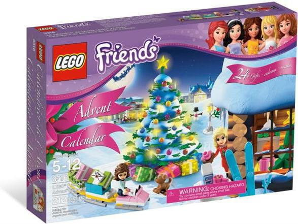 Lego Klocki 3316 - Kalendarz Adwentowy FRIENDS