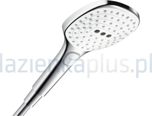 Hansgrohe Raindance Select E120 słuchawka prysznicowa 3 jet chrom / biały 265204