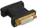 InLine Adapter AV DVI-I Adapter digital + analog 24+5 żeński - żeński czarny poz (17781P)