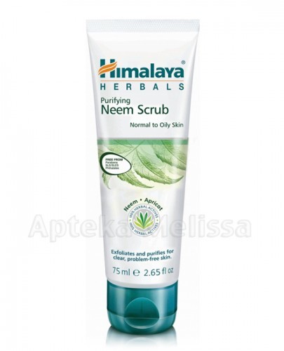 Himalaya L'BIOTICA Oczyszczający peeling z miodli indyjskiej - 75ml