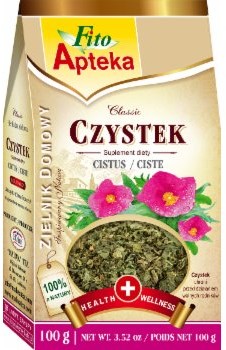 Malwa HERBATKA ZIOŁOWA CZYSTEK 100G SUPLEMENT DIETY zakupy dla domu i biura 32377053