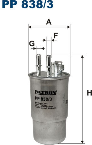 Filtron Filtr Paliwa PP838/3