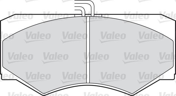 VALEO klocki hamulcowe 598613 598613