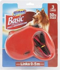 Hilton BASIC 3 SMYCZ AUTOMATYCZNA 5M CZERWONA DLA PSA DO 50KG 152-409901-22