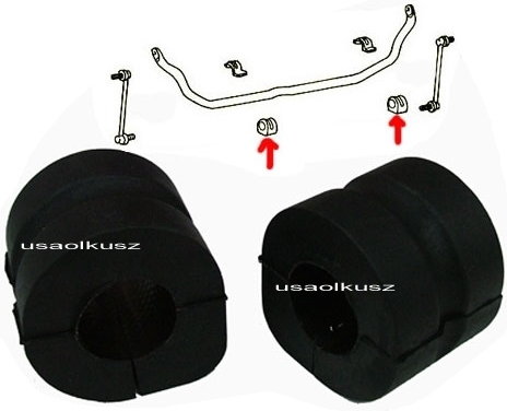 Guma stabilizatora przedniego Chrysler Voyager 96