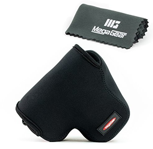 MegaGear megagear Ultra lekka marterial do Olympus EM1 torba na aparat z neoprenu z 12  40 MM, czarny MG053