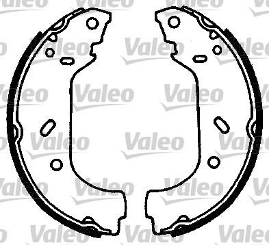VALEO szczeki hamulcowe 562552 562552