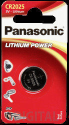 Panasonic 1 CR 2025 CR2025L/1BP