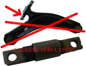 Tuleja przedniego wahacza tylna Nissan X-Trail T31 2007- 54500EN001