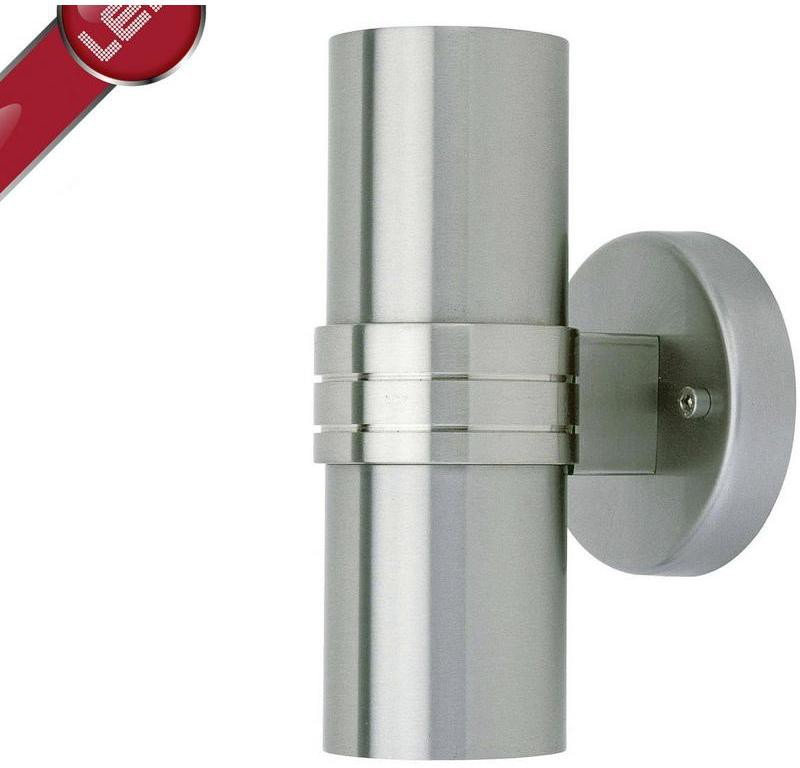 Brilliant Lampa ścienna zewnętrzna G96230/82 2x3 W GU10 IP23 (OxW) 6 cmx20 cm