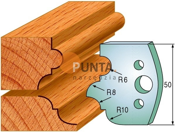 CMT UTENSILI Art. 690.520 - NOŻE I OGRANICZNIKI 50 mm 691.520