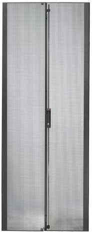 APC NetShelter SX 42U 750mm Wide Perforated Split Doors Black AR7150