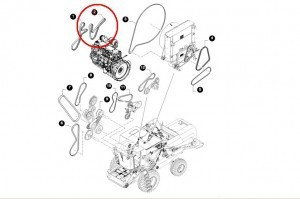 CNH PAS KLIMATYZACJI NEW HOLLAND 504145203 - 87486945