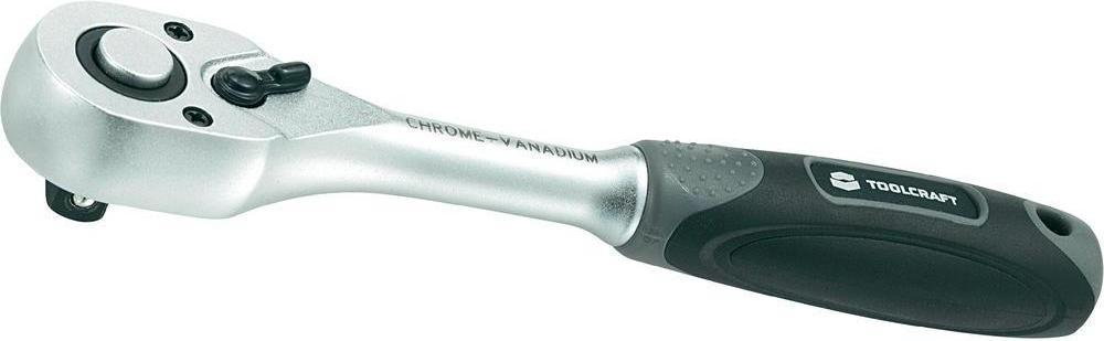 Toolcraft grzechotka 6 3 mm ( 1/4) 62 Nm 138 mm stal chromowo-wanadowa (816188)