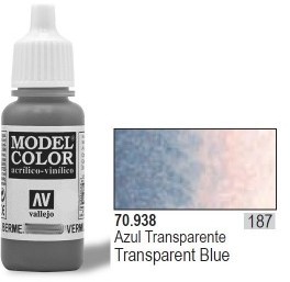 Vallejo Farba Nr187 Transp. Blue 17ml 441750