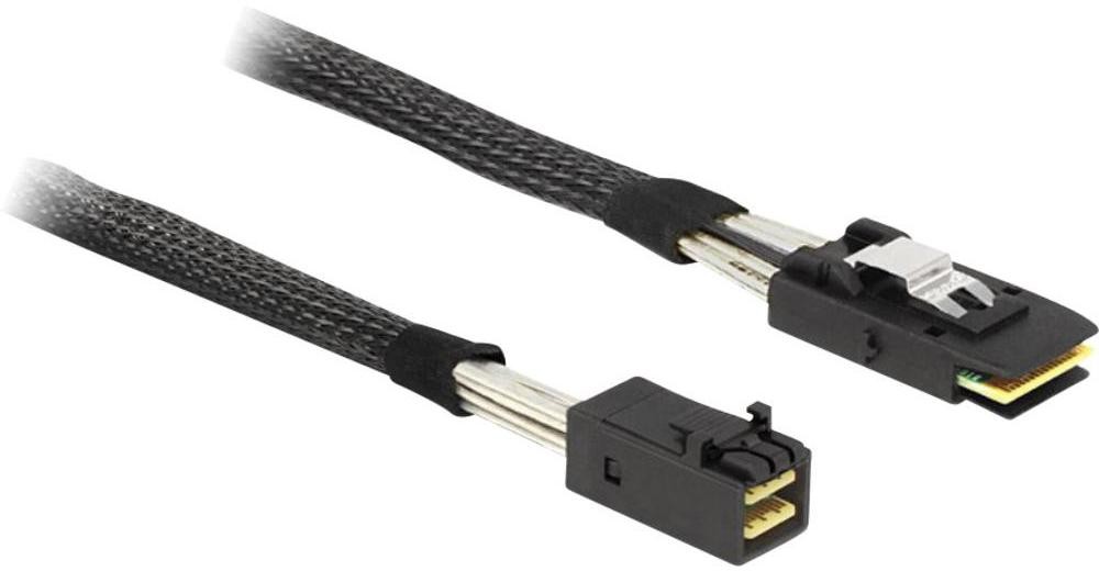 Delock 83389 [1x Złącze męskie mini-SAS SFF-8843) 1x Złącze męskie mini-SAS SFF-8843)]