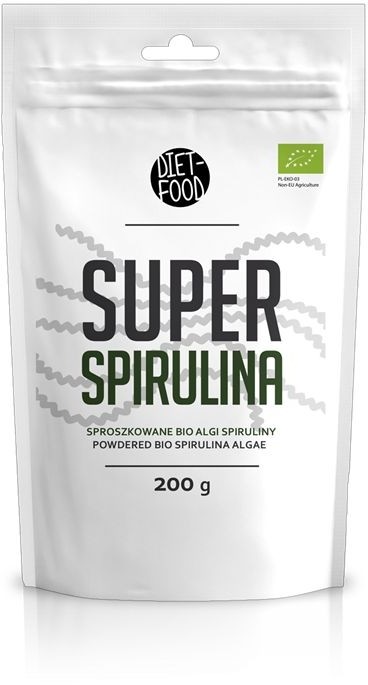 Diet-Food BIO SPIRULINA 200 G Diet Food