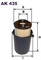 MANN FILTR POWIETRZA C 15 200