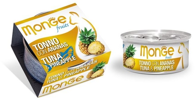 Monge Fruit Tuńczyk Z Ananasem 80G
