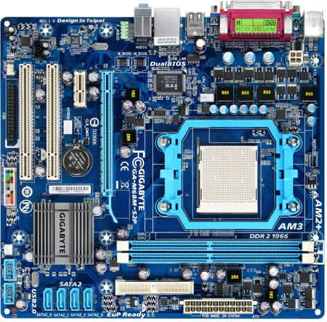 Gigabyte GA-M68M-S2P