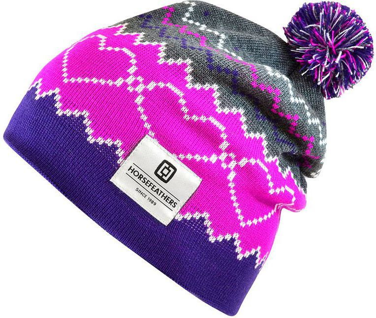 Horsefeathers Czapka damska HEIDI BEANIE (grape)