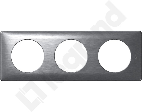 Legrand Celiane Ramka aluminium x3 poz/pion 068923