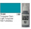 Vallejo Farbka Model Light Turquoise - 068 70.840