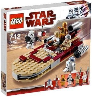 LEGO Star Wars Lukes Landspeeder 8092
