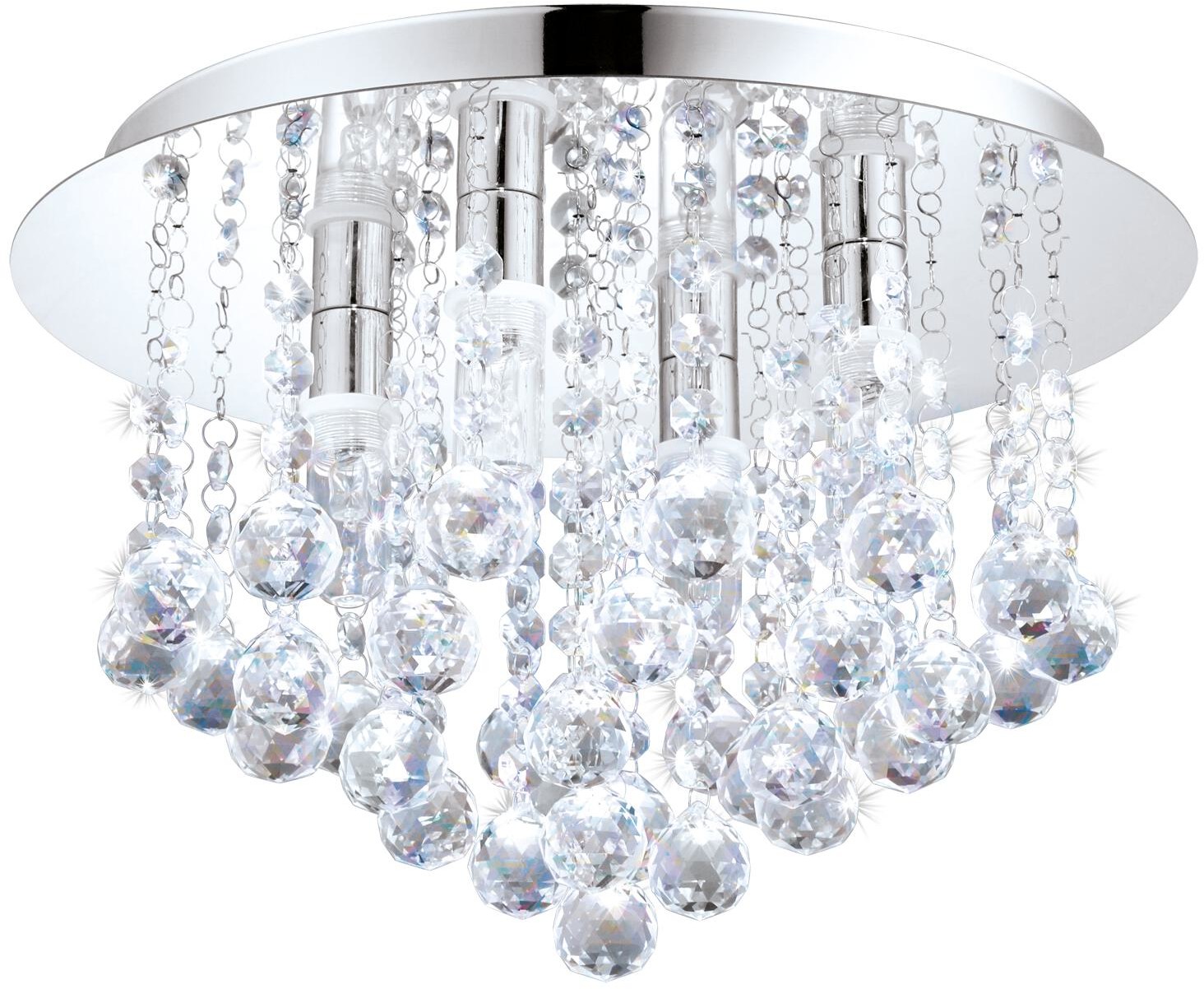 Eglo plafon łazienkowy LED IP44 4pł ALMONTE 94878