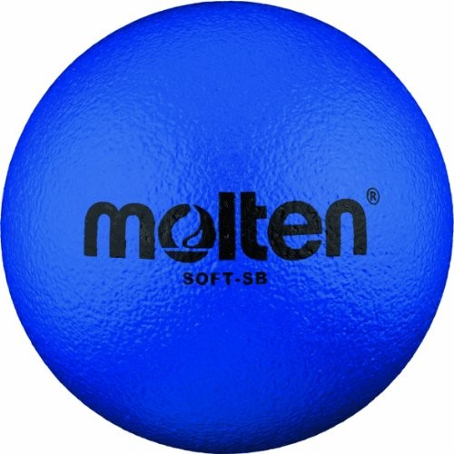 Molten Soft-SB miękka piłka nożna, niebieska, 180 mm Soft-SB