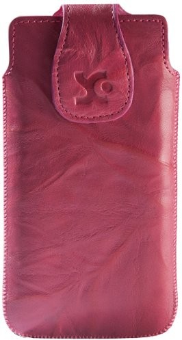 LG Suncase Ledertasche für das G2 Smartphone wash pink